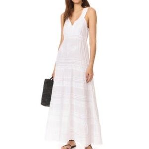 Roberta Roller Rabbit White Midi Dress